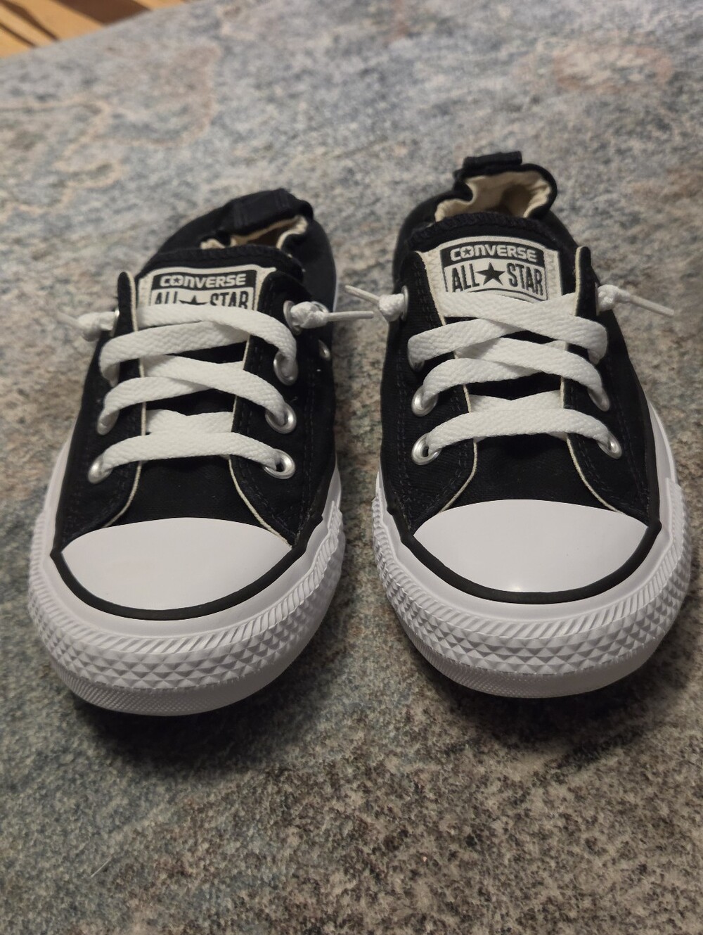 Converse Chuck Taylor All Star Shoreline Slip-On Black Sneakers - Women's Size 7